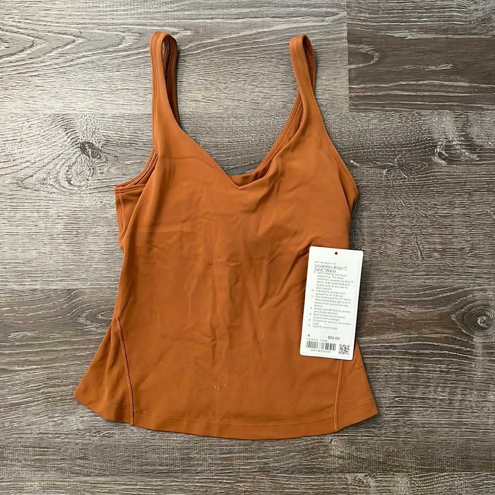 lululemon align tank waist